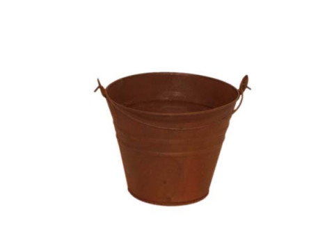 RUSTY PAIL(5.25"X6.5") 6"