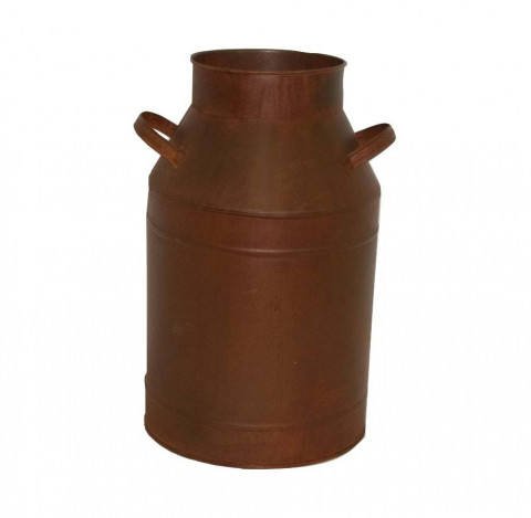 LARGE ANTIQUE MILK CAN 14X8.5"