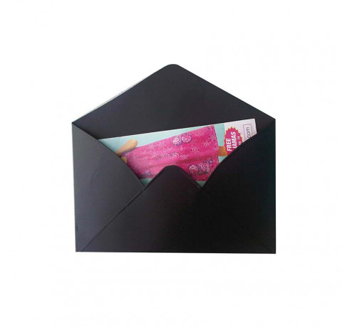 FLAT BLACK CHALKBOARD ENVELOPE