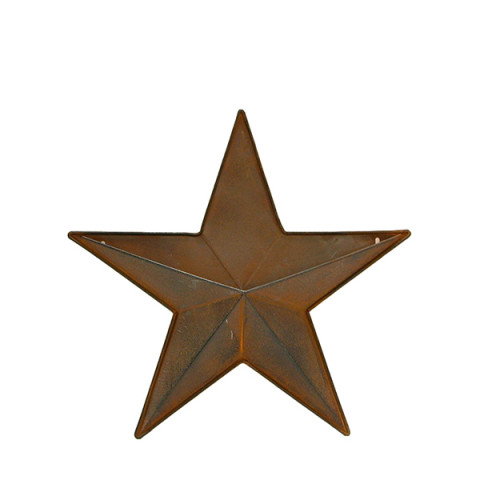 ANTIQUE BROWN STAR POCKET