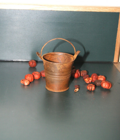 MINI 2" PAIL RUSTY /DZ