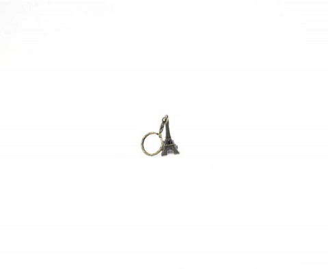 COPPER KEYRING EIFFEL TOWER