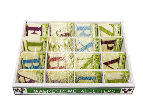 FULL SET OF MAGNETIC LETTERS WITH DISPLAY BOX