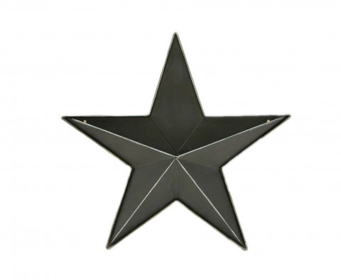 MEDIUM ANTIQUE BLACK  STAR POCKET