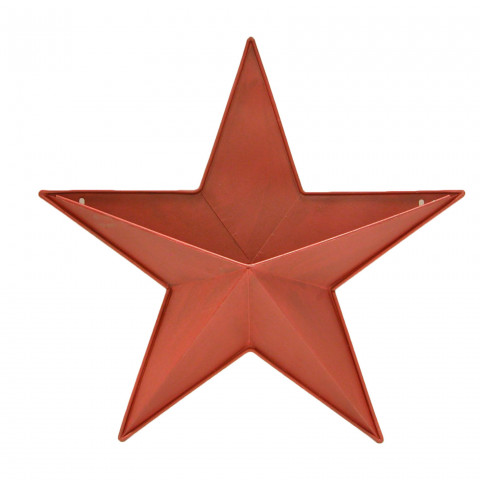 MEDIUM OLD RED STAR POCKET