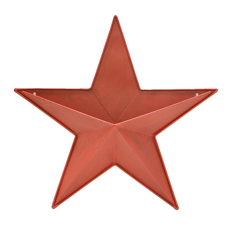 LARGE OLD RED STAR POCKET