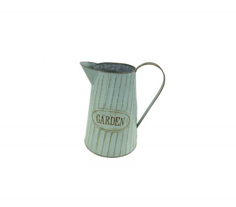 VINTAGE BLUE WITH COPPER PITCHER