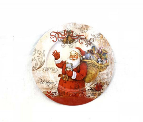 SANTA PLATE
