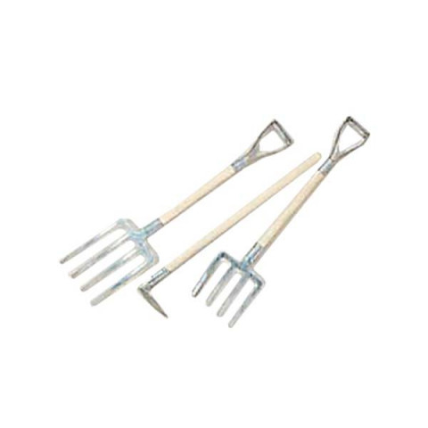 MIN GALVANIZED GARDEN TOOL SET S/4