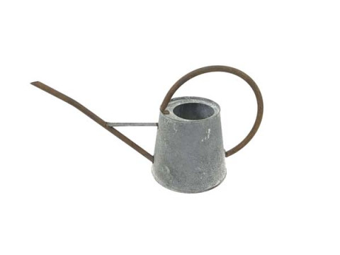 GRAY ZINC 0.3 GAL SMALL WATERING CAN