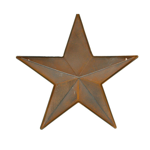 ANTIQUE BROWN STAR POCKET