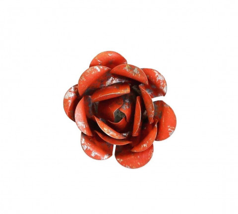 ANTIQUE ORANGE MAGNETIC ROSEBUD