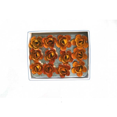 MINI YELLOW AND ORANGE MAGNETIC ROSEBUD