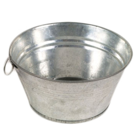 GALVANIZED WASH PAN 3.5"