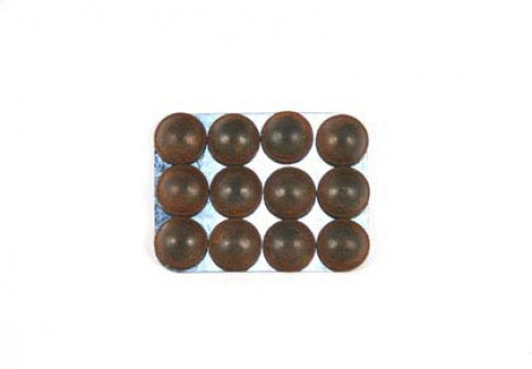 RUSTY BUTTON MINI  MAGNET 1"W