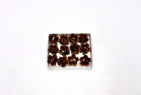 MINI RUSTY BLACK MAGNETIC ROSEBUD 0.5"