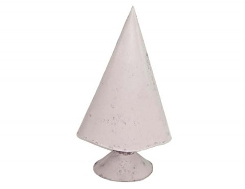 LARGE DISTRESSED WHITE CHRISTMAS TREE