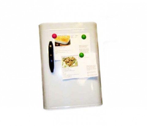WHITE MAGNET REFRIGERATOR DOOR 17"Hx12"Lx1.5"W