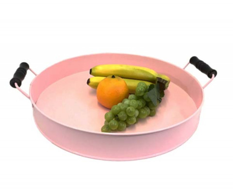 PINK SERVING TRAY RD.