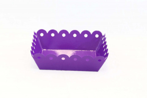 PURPLE COCKTAIL NAPKIN HOLDER